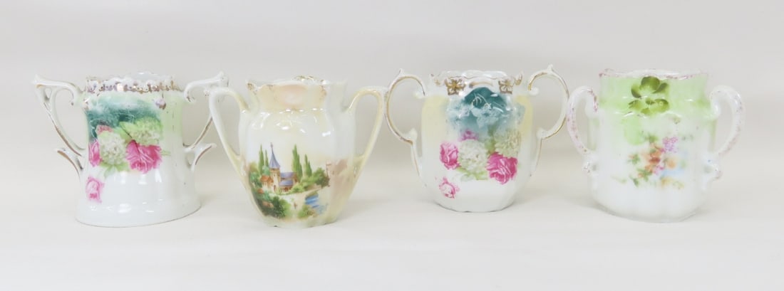 4 Antique RS Prussia Porcelain Toothpick Holders (1 of 20)