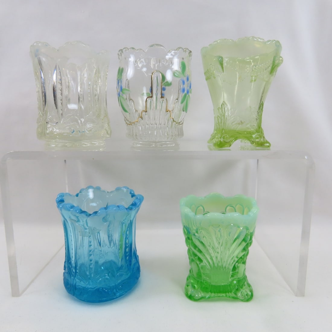 5 Jefferson Glass Co Toothpick Holders (1 of 20)