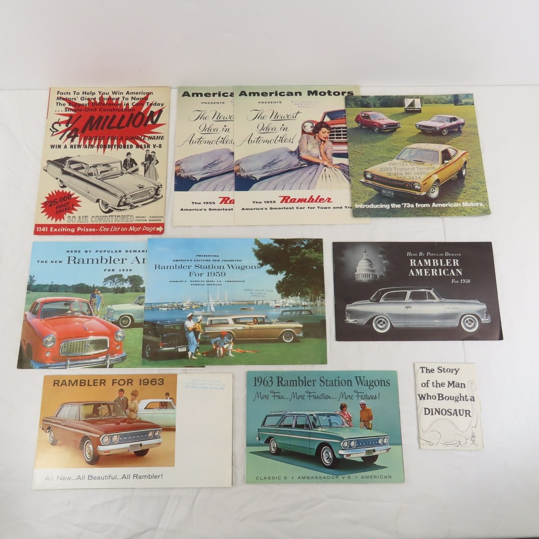 9 Vintage Rambler Car Brochures and More (1 of 17)