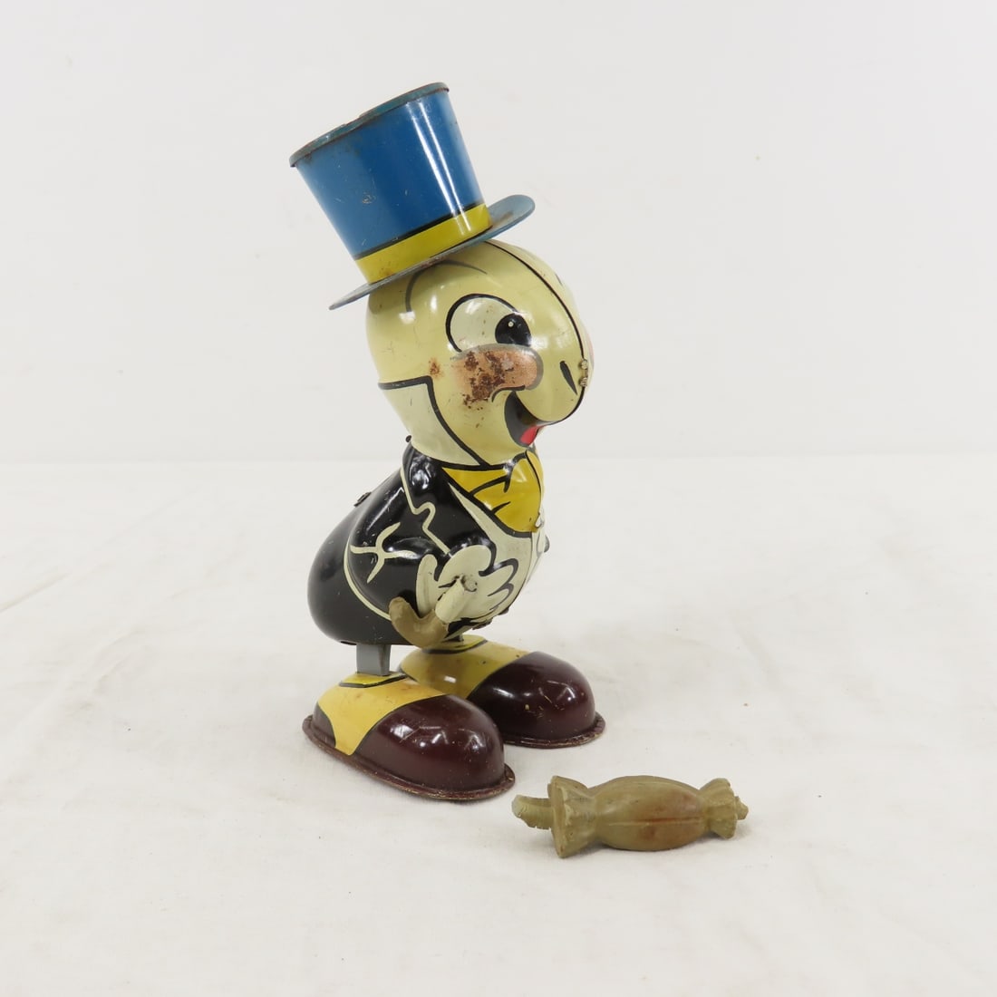 Vintage Linemar Jiminy Cricket Wind-Up Tin Toy (1 of 9)