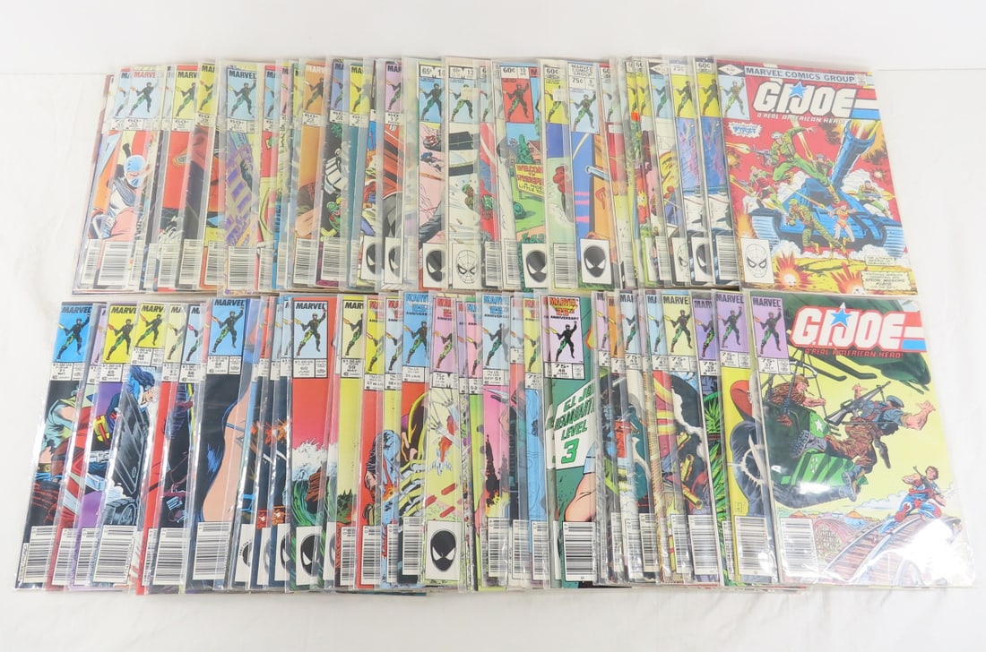 70 Marvel GI Joe Comics 1-19, 21-71 (1 of 20)