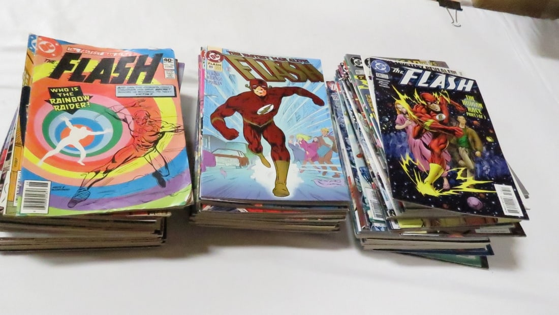 130 DC The Flash super hero comics 1980-2018 (1 of 12)