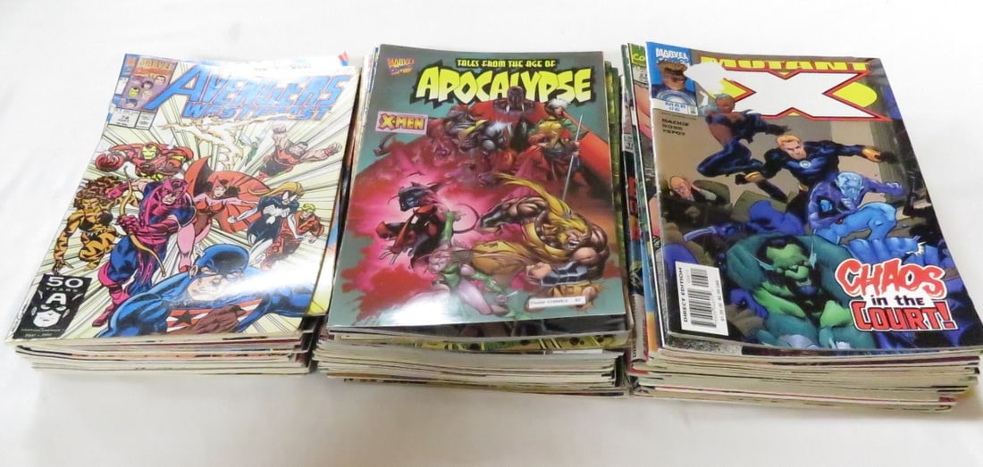 86 Marvel super hero comic books from 1990-1999 (1 of 9)
