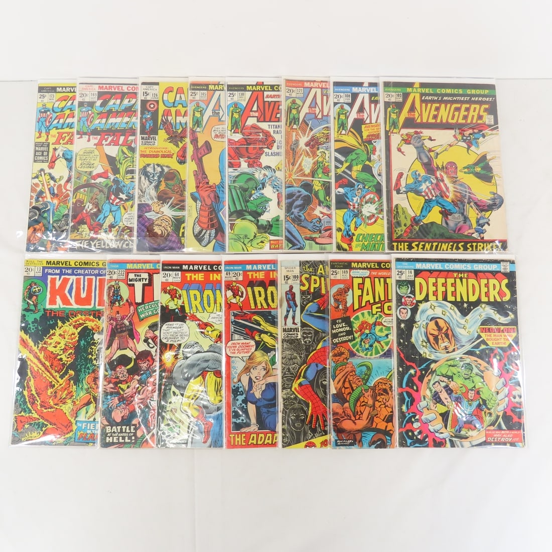 15 Marvel Superhero- Bronze Age 20 cent & up (1 of 9)
