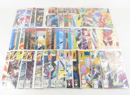 60+ Marvel Superhero Comics 60 cent and up: 60+ Marvel Superhero Comics 60 cent and up - Daredevil, X Universe, Ultimate Fantastic Four, Ultimate Spider-Man, Please ask questions and read terms & conditions before bidding.