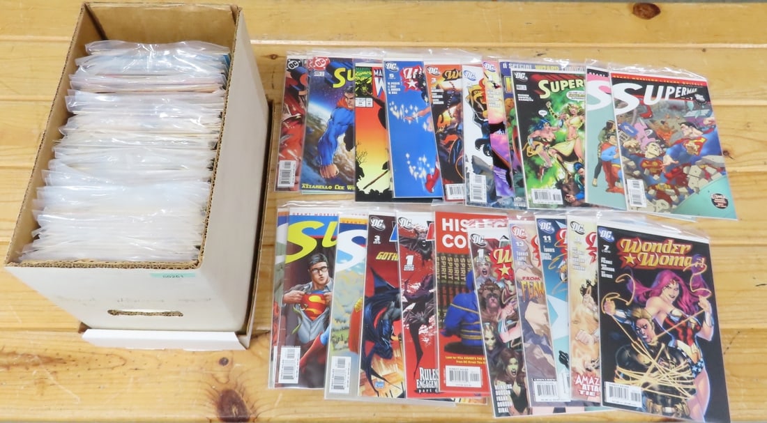 100+ Marvel, DC Comics, Wolverine, Superman, X-Men (1 of 14)