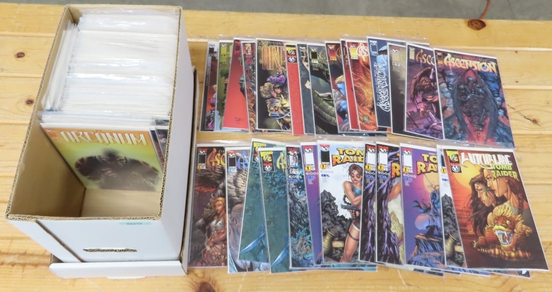 70+ Wizard, Top Cow Comics, Tomb Raider, Ascension (1 of 10)
