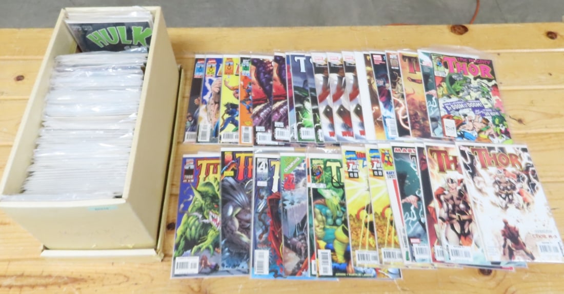 100+ Marvel Comics, Thor, Hulk, Punisher, X Men (1 of 9)