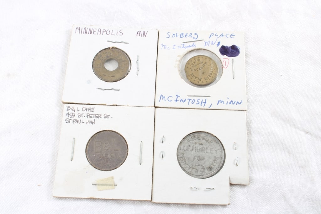 4 Tokens 3 are Trade & 1 Vote for Register of Deed (1 of 12)