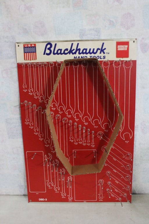 Blackhawk Hand Tools Store Display Sign NOS (1 of 9)