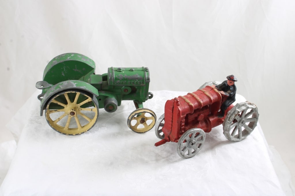 2 Cast Iron Tractors (1 of 12)
