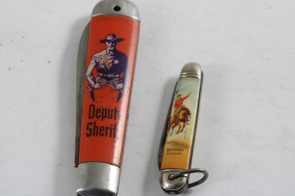 2 Pocket Knives Deputy Sheriff & Rodeo Canada (1 of 11)