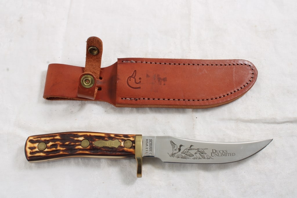 Schrade+ USA Duck's Unlimited Fixed Blade Knife (1 of 13)