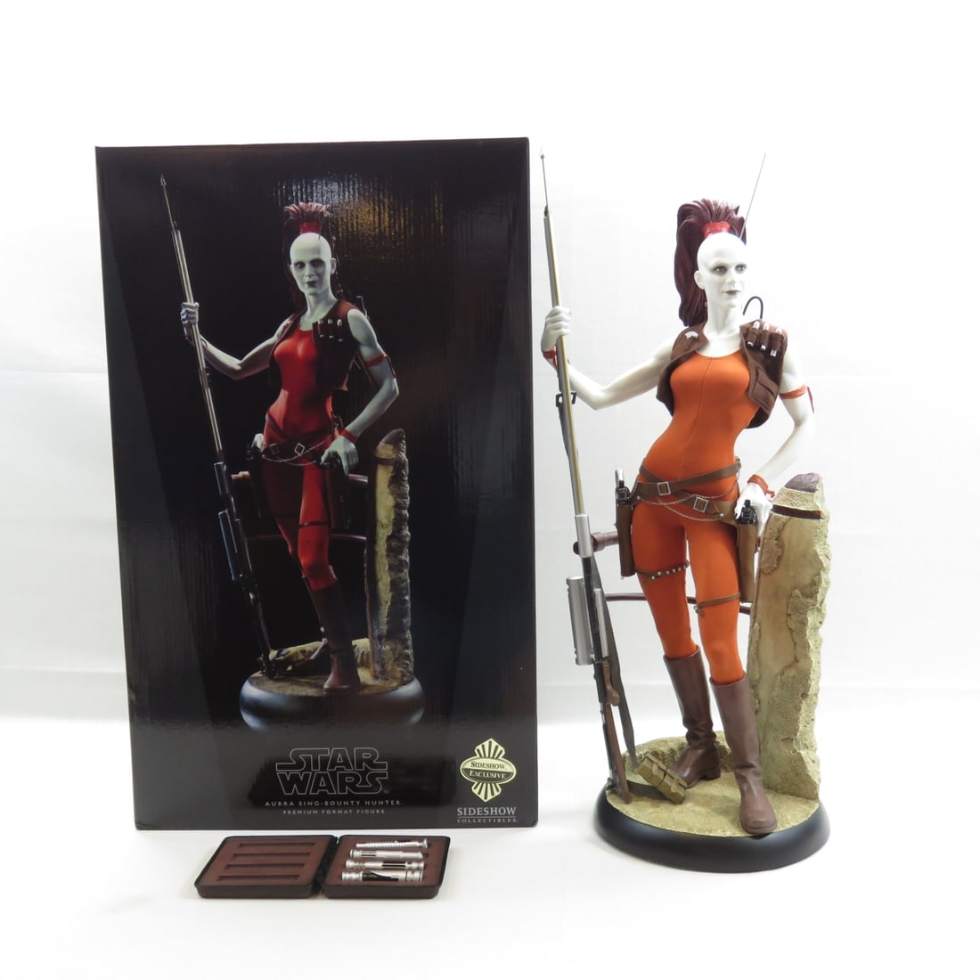 Aurra Sing Bounty Hunter Premium 1:4 Sideshow (1 of 20)