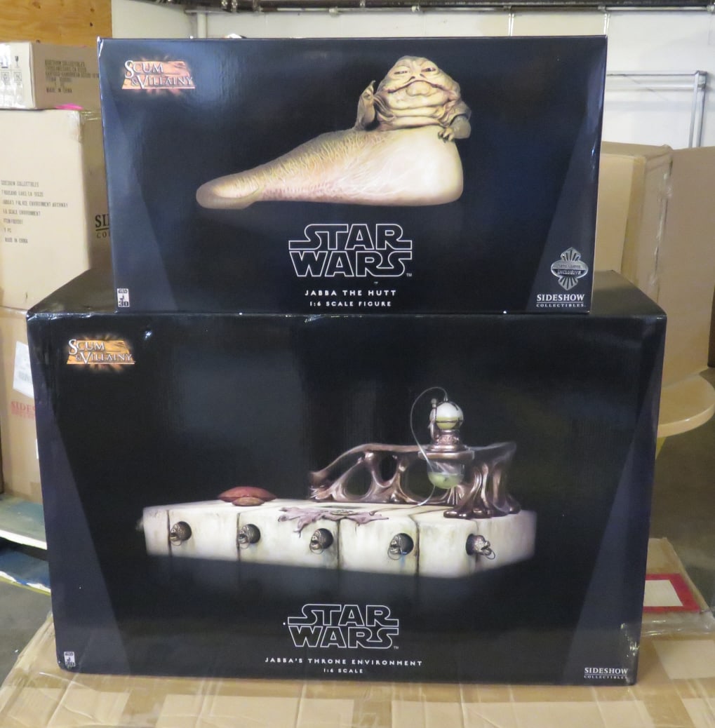 Jabba The Hut & Throne Environment 1:6 Sideshow (1 of 20)