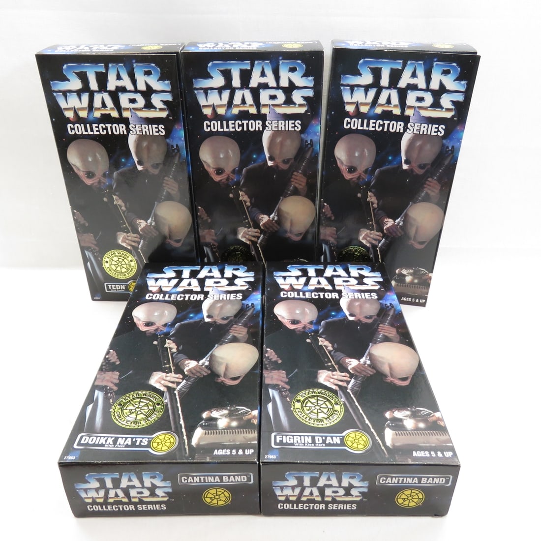 6 Star Wars Cantina Band Members 12" Action Figs (1 of 16)