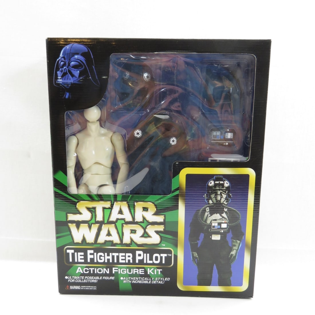 Star Wars Tie Fighter Pilot Action Figure Kit NIB (1 of 6)