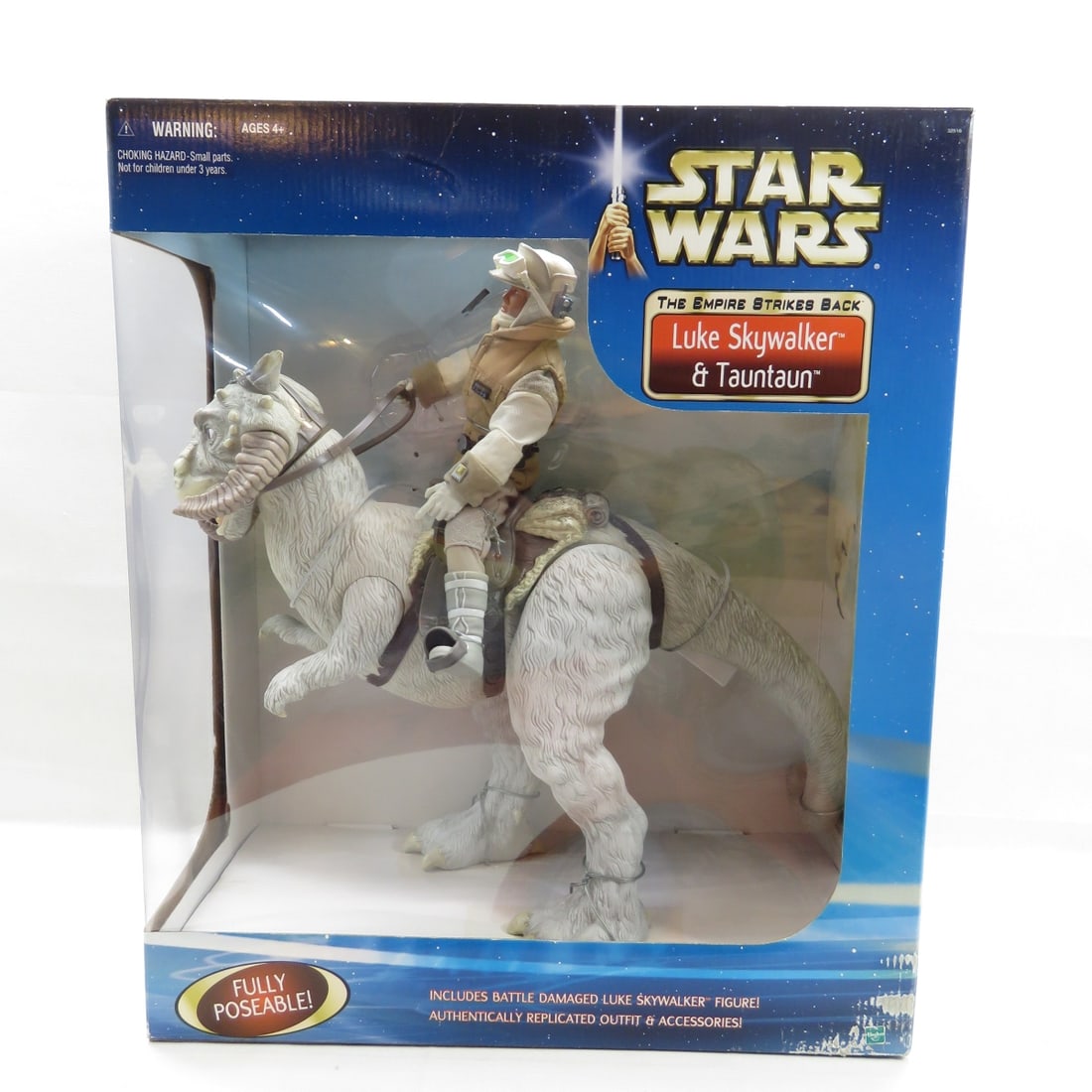 Star Wars Luke & Tauntaun 1:6 Scale NIB: Star Wars Luke & Tauntaun 1:6 Scale NIB - Hasbro 2002 - Star Wars Luke Skywalker & Tauntaun The Empire Strikes Back - New in Box Single owner collection. Like new with box unless otherwise noted. Plea