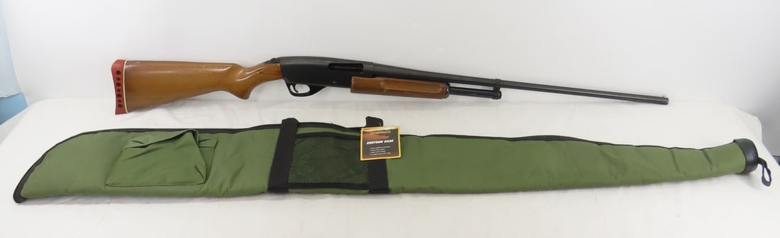 Savage Springfield Model 67- Series G .410 Shotgun: Savage Springfield Model 67- Series G .410 Shotgun - SN#B737418, 26" proof tested barrel with front bead sight, wood forearm and pistol grip wood stock with recoil pad (heavy wear on wood). With new s