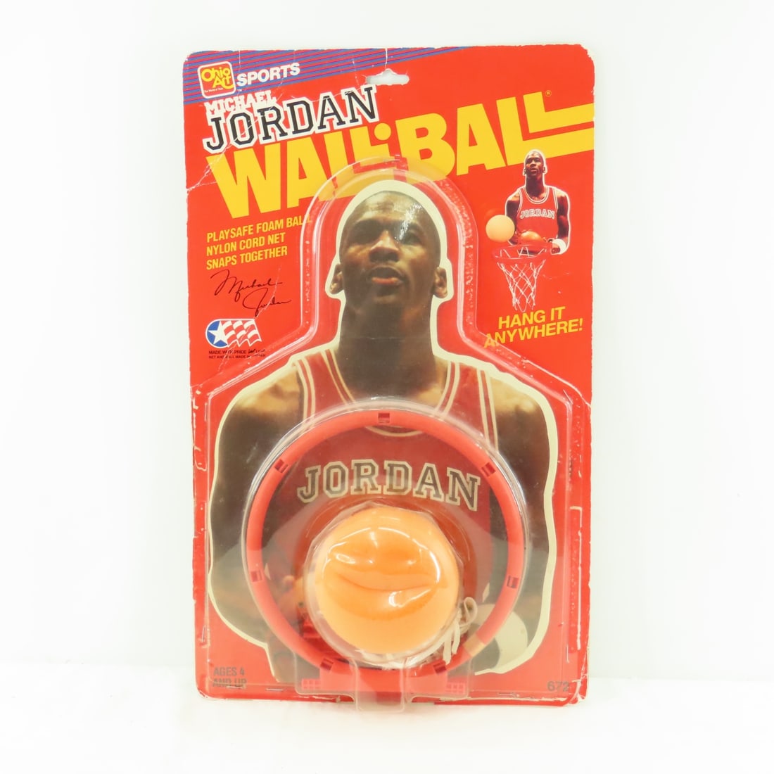 Ohio Art Michael Jordan Wall Ball on card (1 of 6)