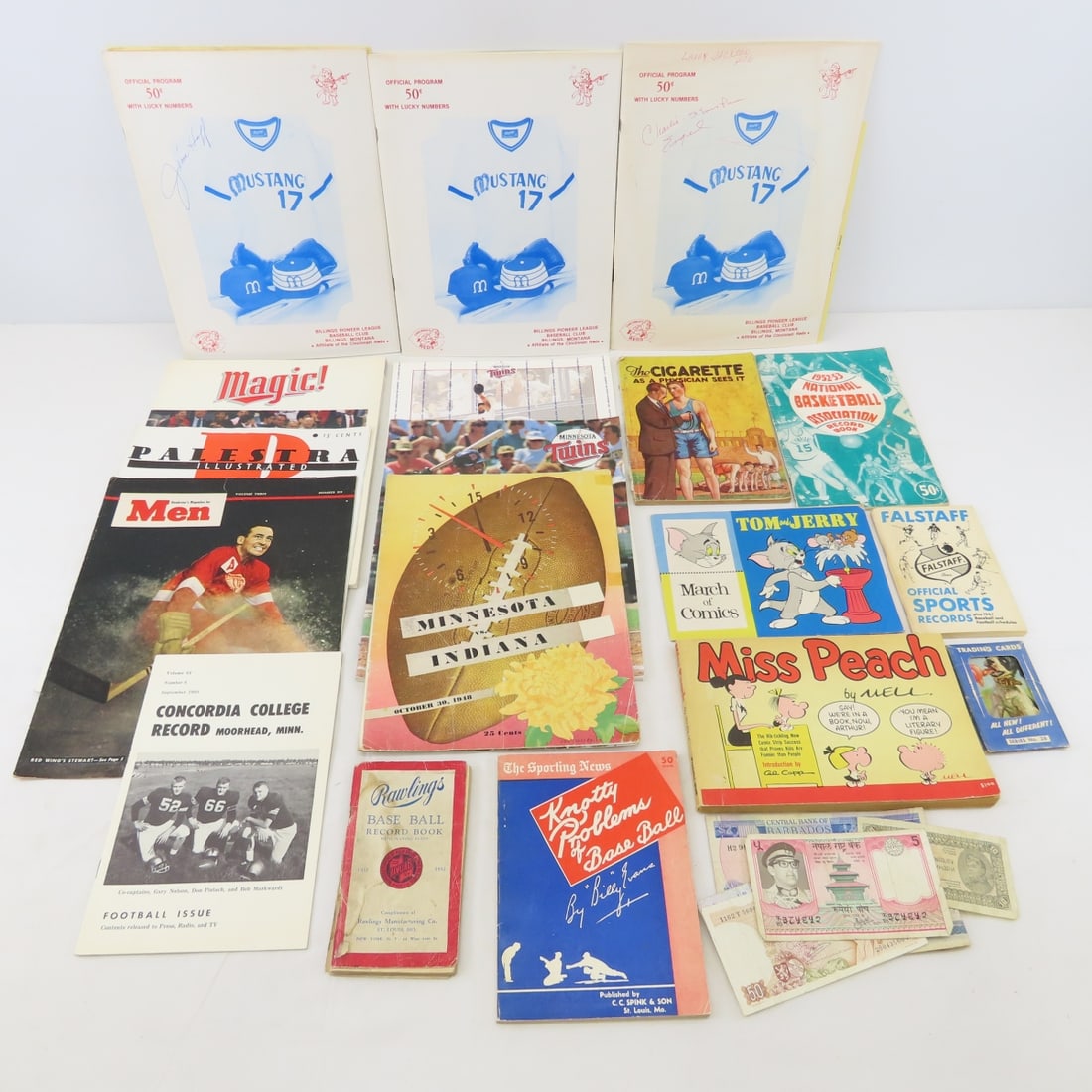 Vintage Sports Programs, Comics & more (1 of 20)