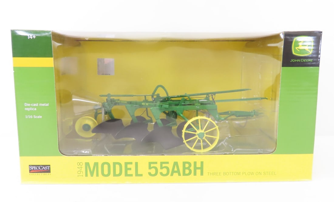 Ertl 1948 John Deere Model 55ABH Three Bottom Plow (1 of 9)