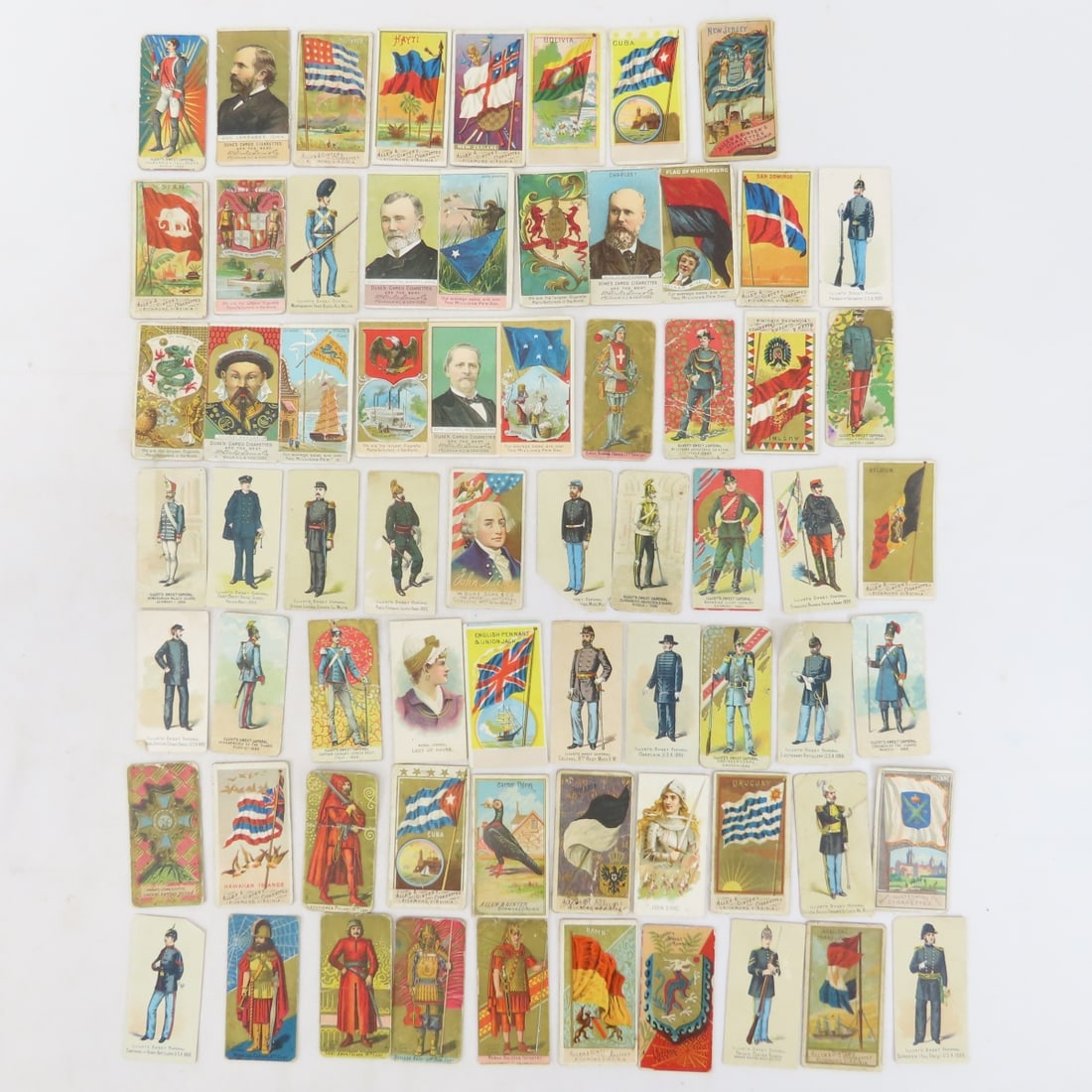 50+ Vintage Cigarette Cards, Allen & Ginter & more (1 of 16)