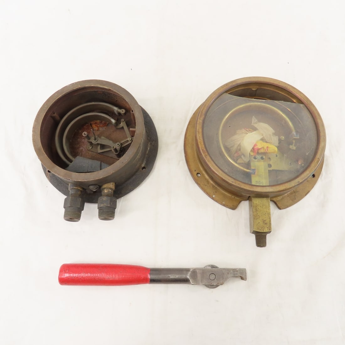 2 Parts of Brass Gauges and Tool (1 of 17)