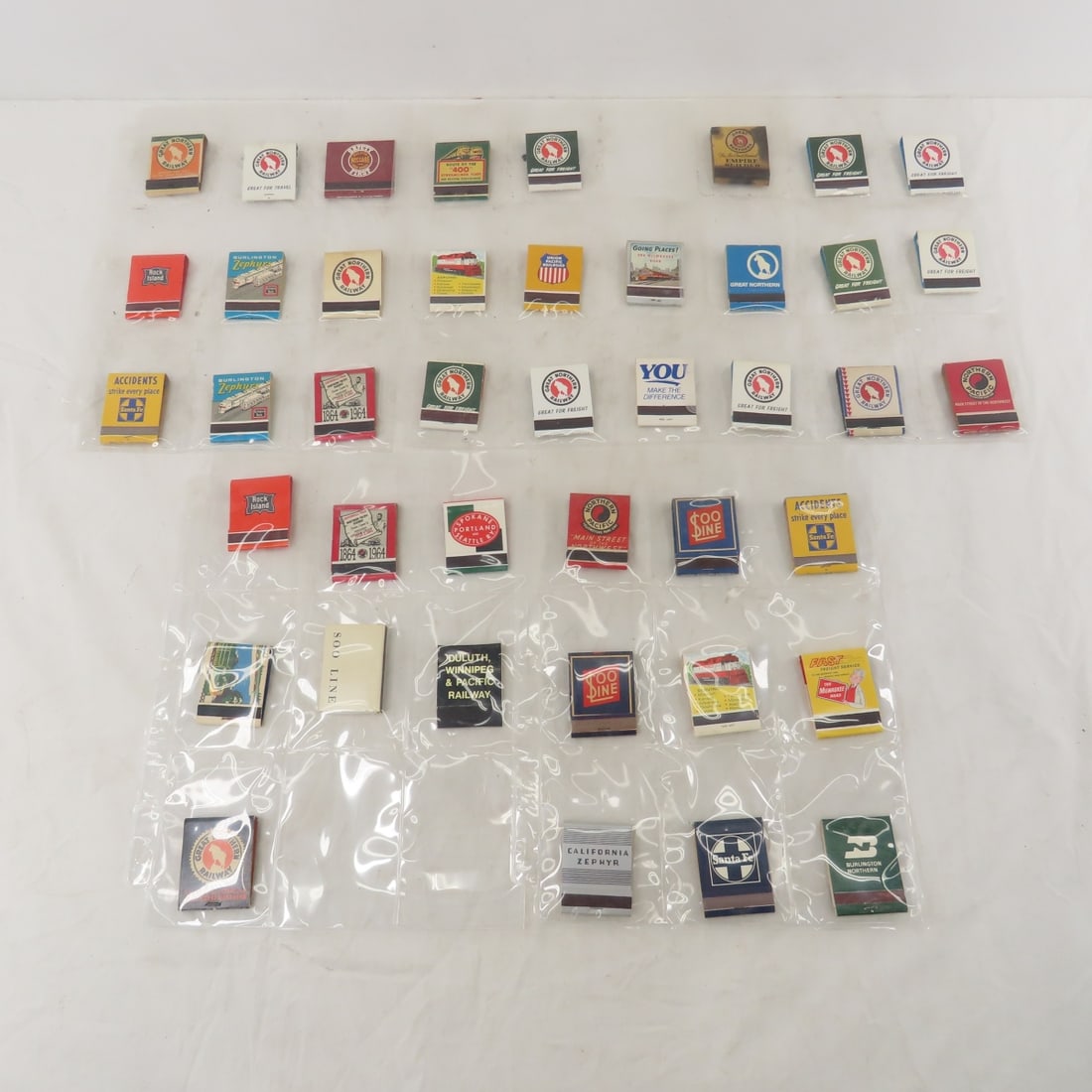 Railroad Matchbooks in Binder (1 of 11)