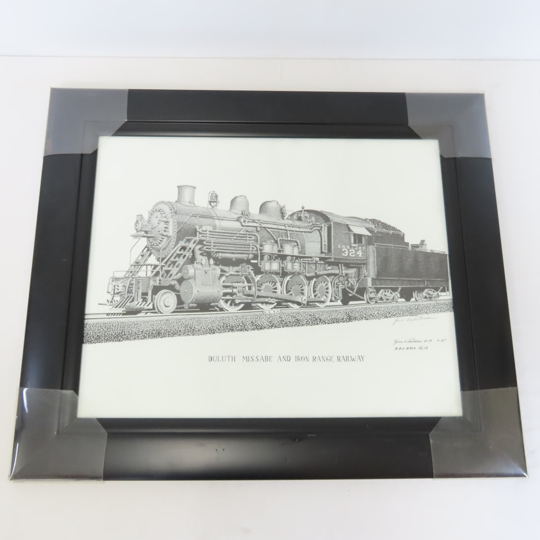 DM&IR Engine #324 Framed Print by Jim Whitman (1 of 8)