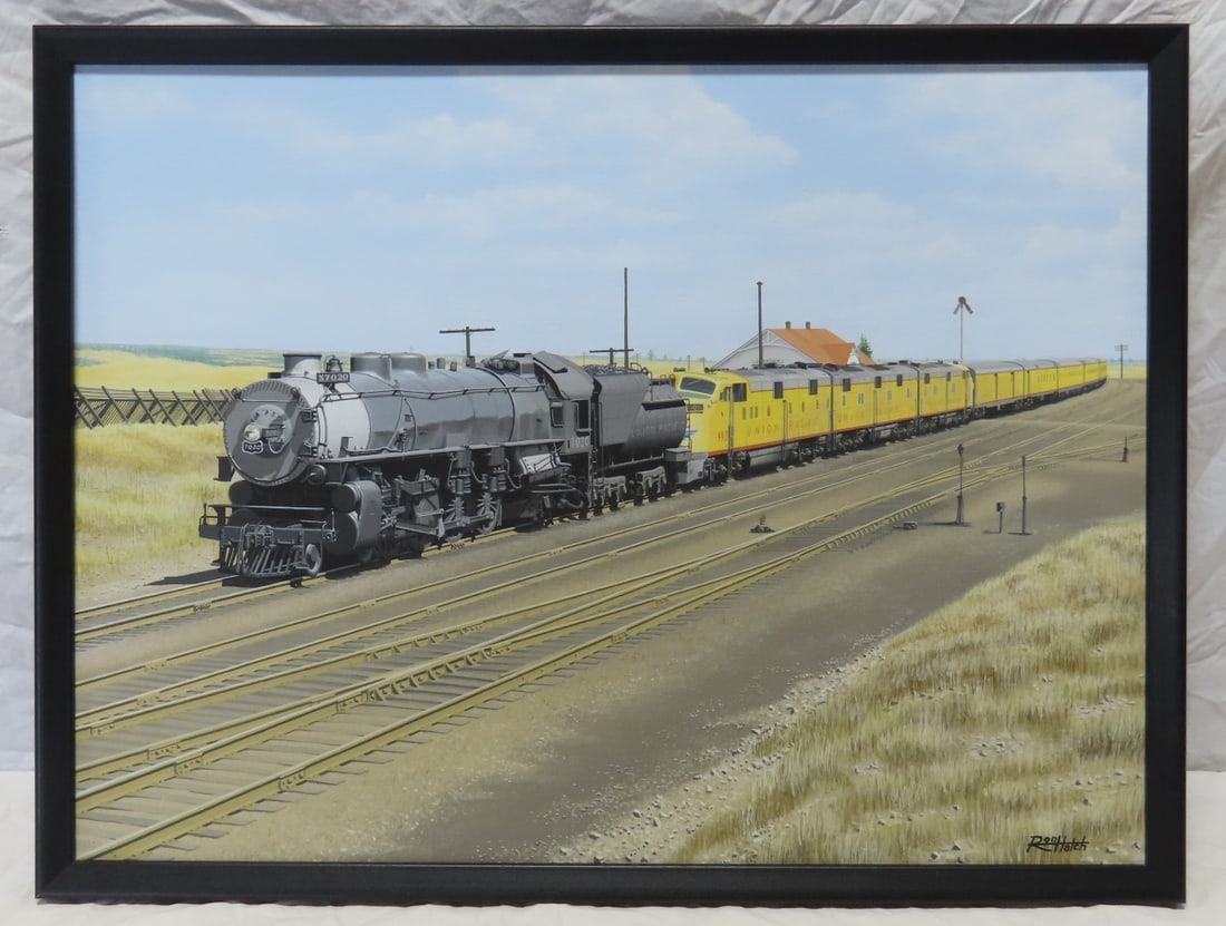 UP Mountain 7020 at Sherman Depot by Ron Hatch (1 of 6)