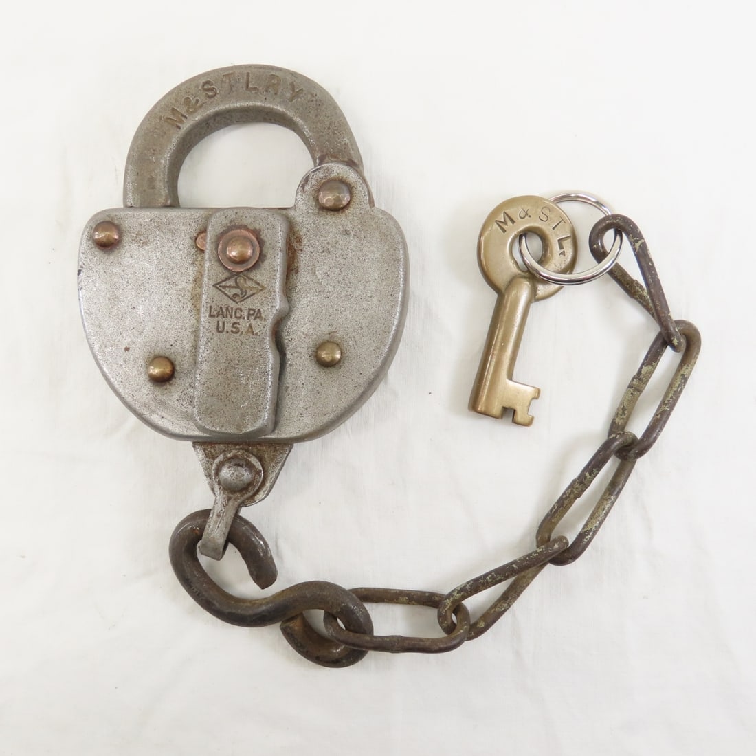 1950 M&STL Slaymaker Lock & Brass Adlake Key (1 of 18)