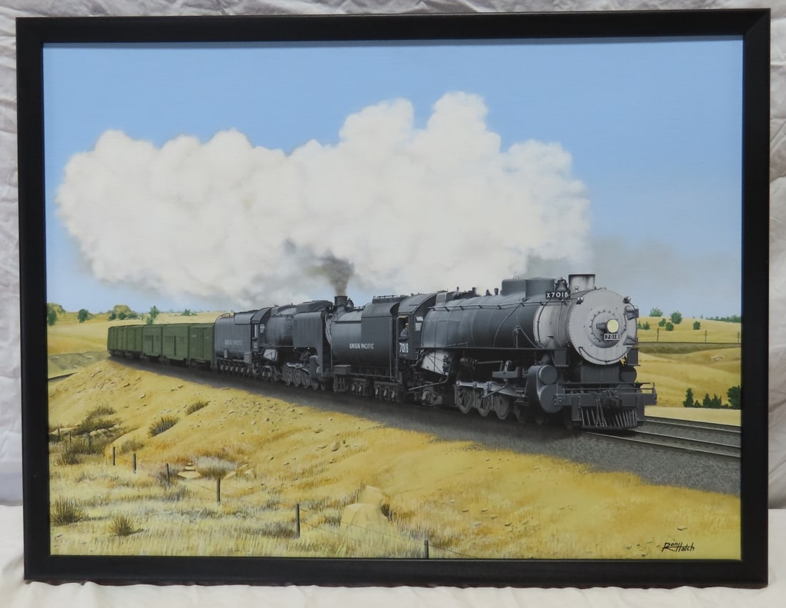 Mountain Class 7018 on Sherman Hill by Ron Hatch (1 of 5)