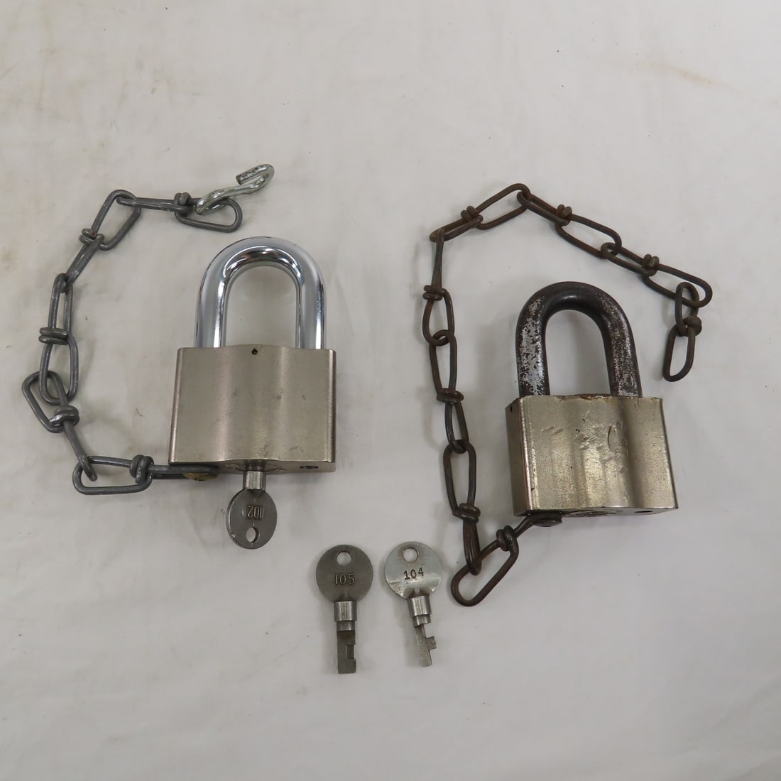 2 Sargent & Greenleaf High Security Padlocks (1 of 12)