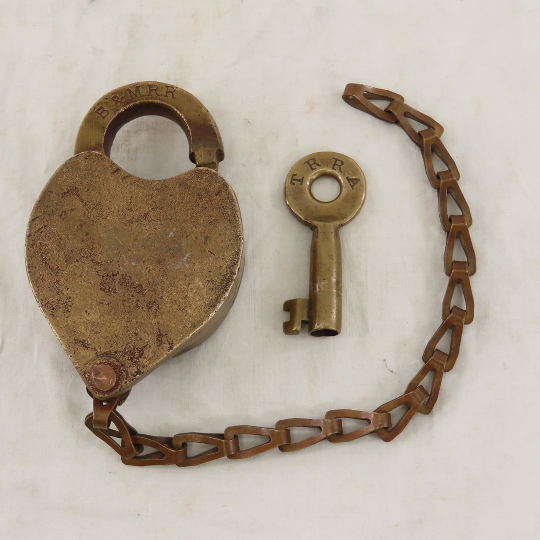 B&M Bohannan Brass Lock & TRRA Brass Switch Key (1 of 7)