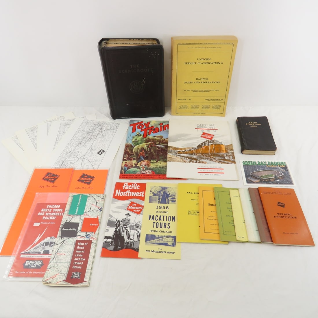 Milwaukee Road & Other Railroad Ephemera (1 of 19)