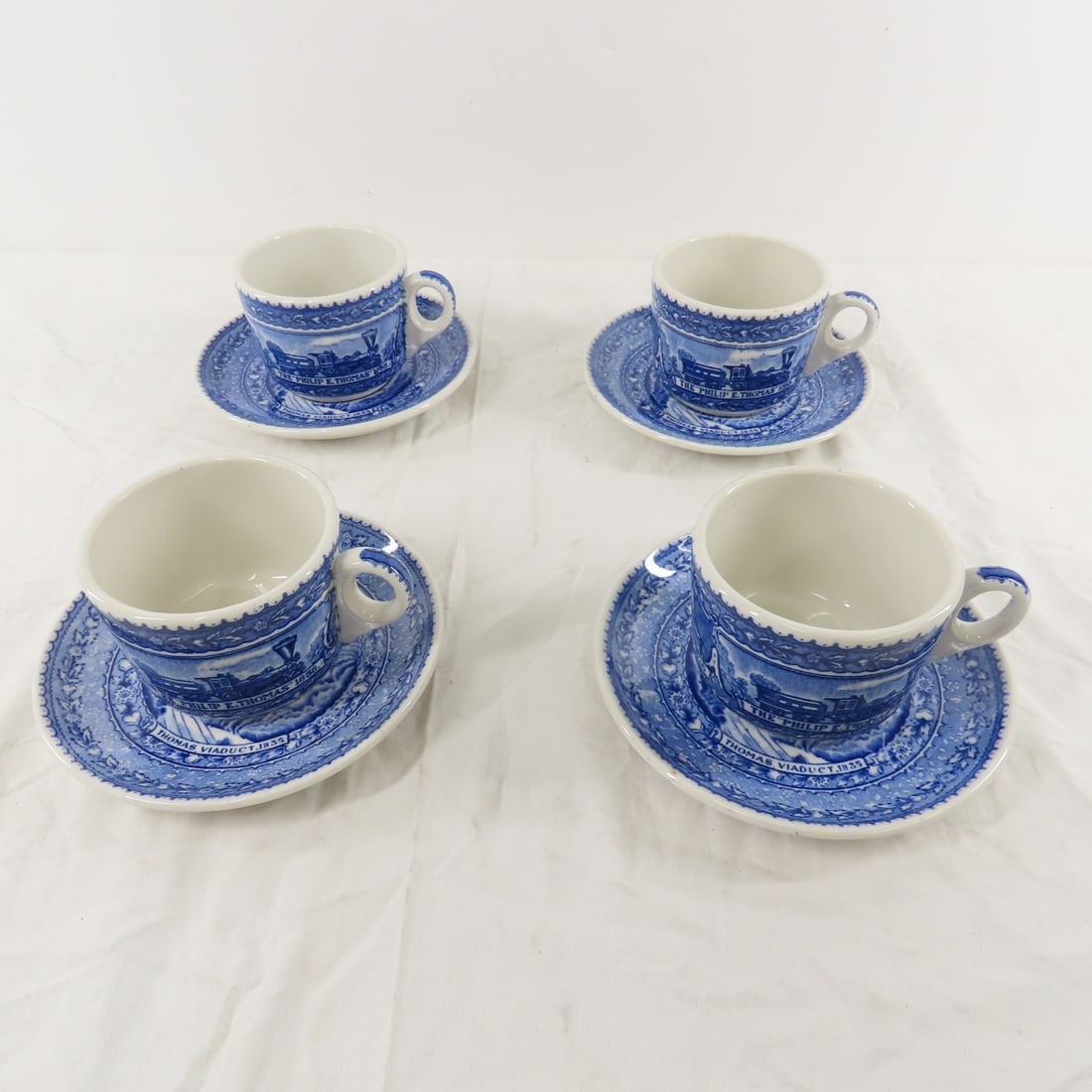 4 B&O Centenary Streamline Style Cup & Saucers (1 of 20)