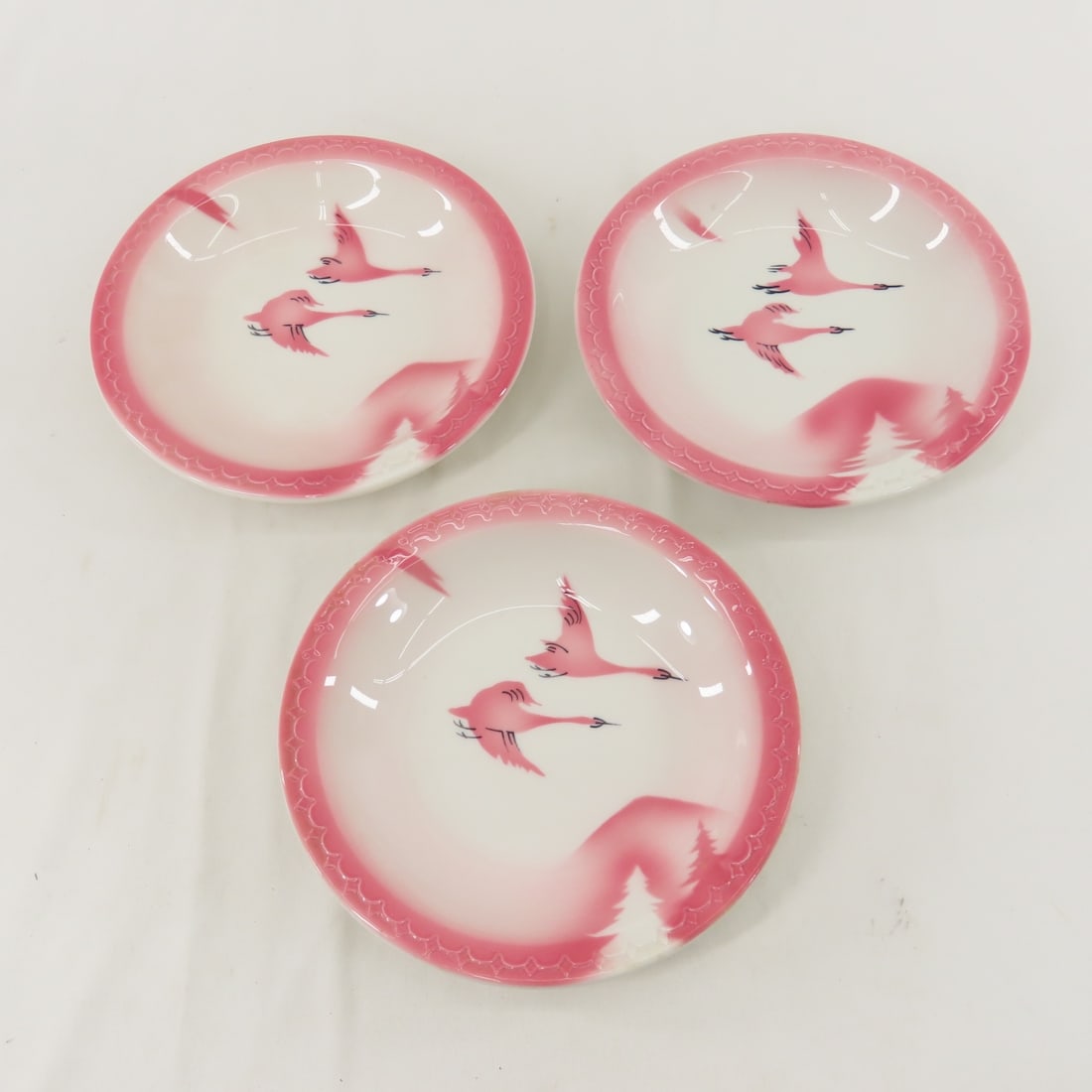 3 Milwaukee Rd Traveler 7 3/8" Bowls- 1 backstamp (1 of 12)