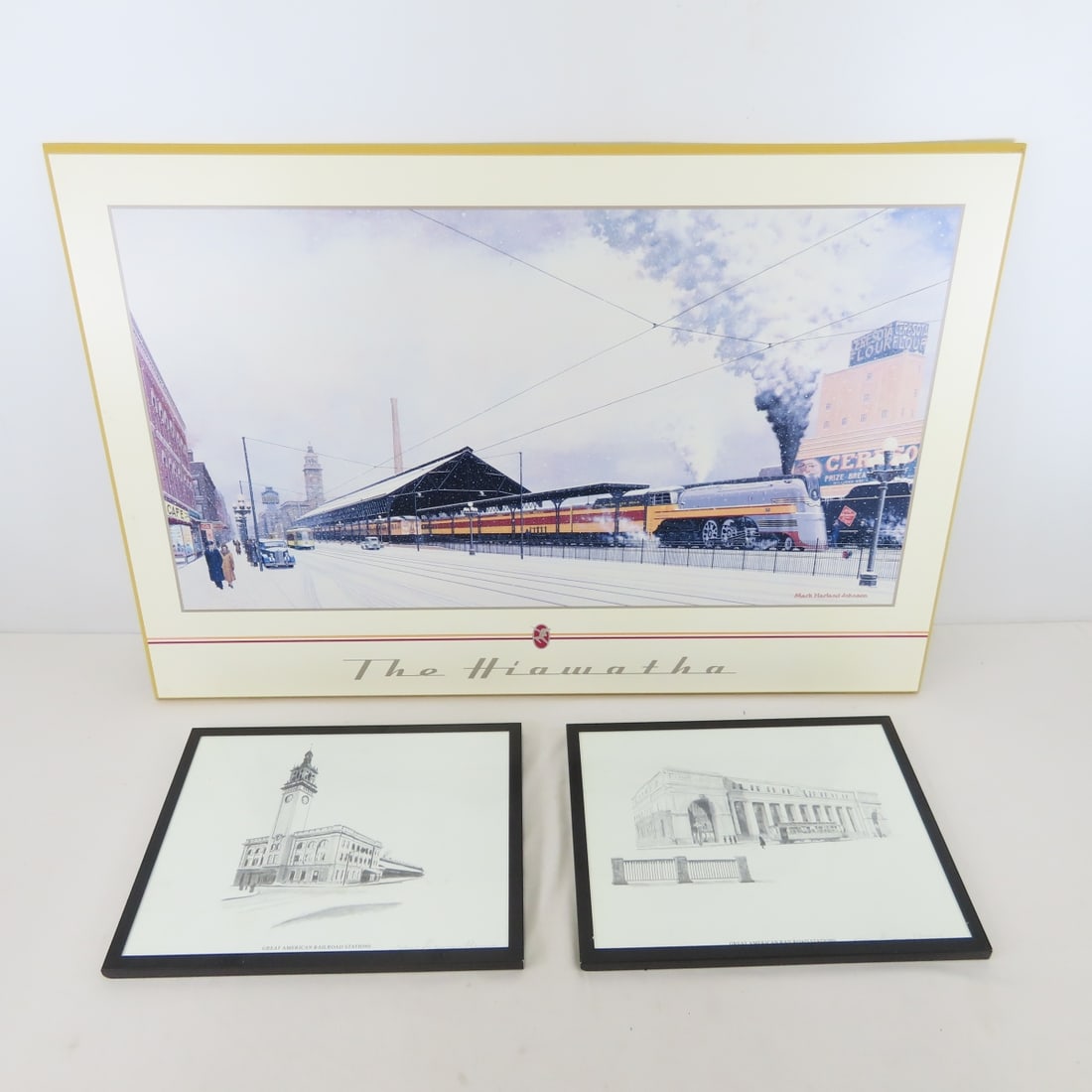 "The Hiawatha" Print & 2 MN Station Art Prints (1 of 20)