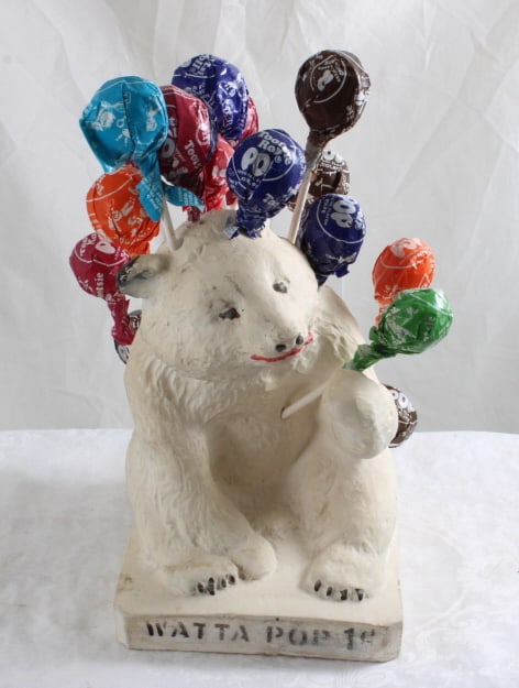 Polar Bear Chalk Lollipop Watta Pop Store Display (1 of 10)