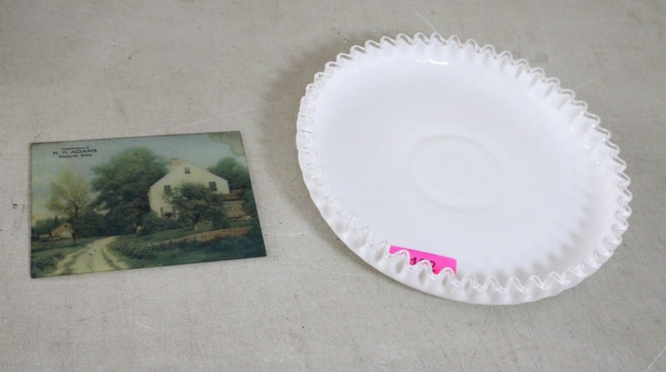 Fenton Silver Crest Folded Edge 13" Tray & More (1 of 9)