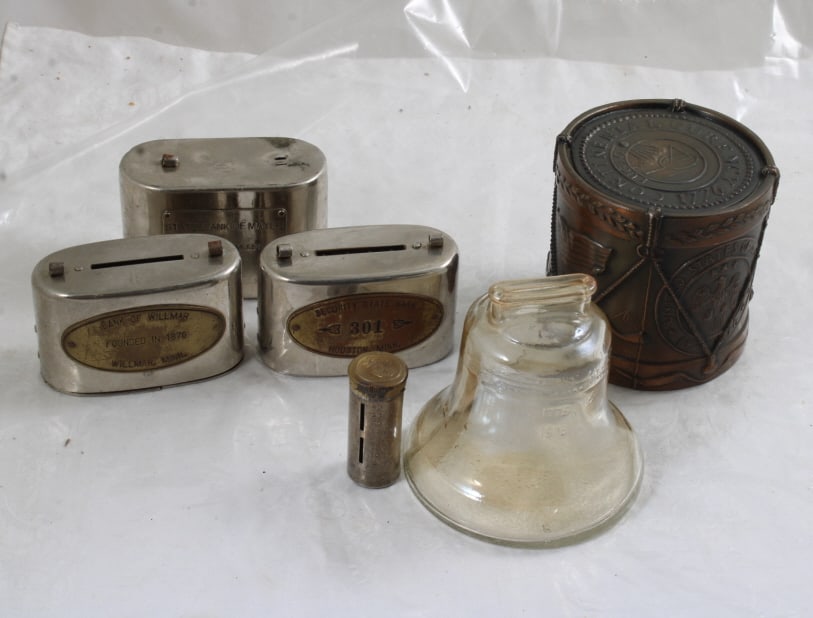 6 Advertising Banks Magic Pocket, Liberty Bell+ (1 of 20)