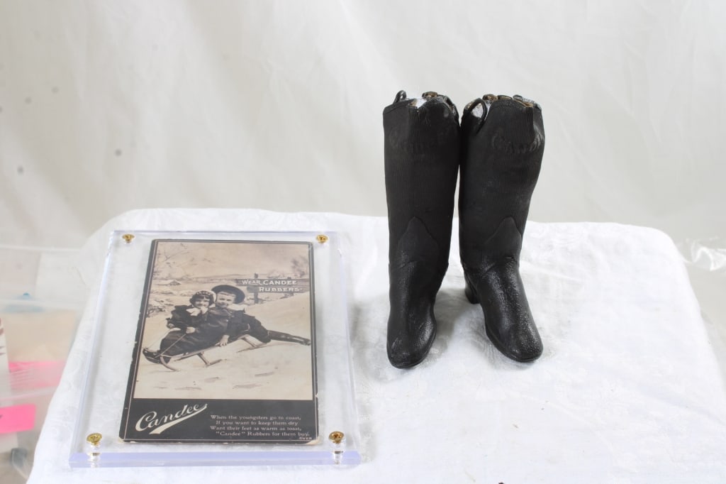 Candee Rubber Boots Salesman Sample & Card (1 of 20)
