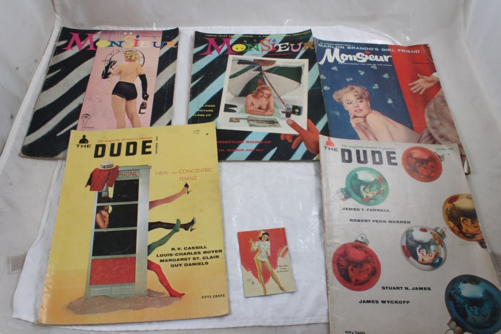 1950's Monsieur & Dude Men's Magazines Plus (1 of 20)
