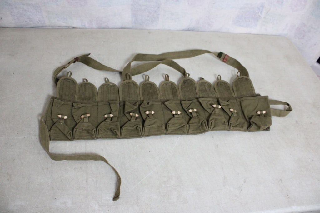 Original Vietnam War Viet Cong Ammo Chest Pack (1 of 7)