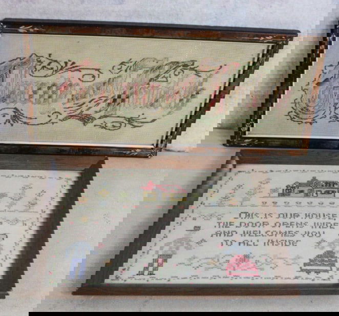 Victorian Stitch Sampler & "Charity Never Faileth" (1 of 13)