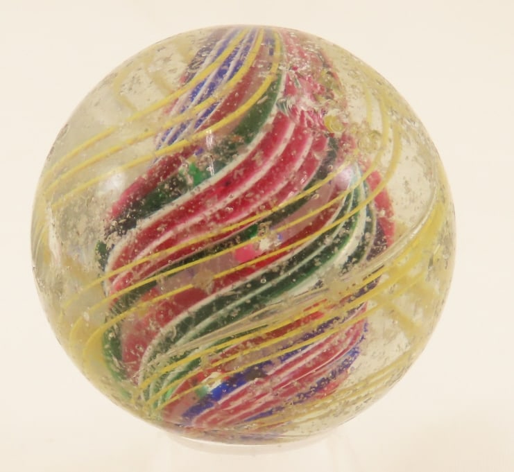 Divided Core Swirl Marble 1 13/16" (1 of 6)