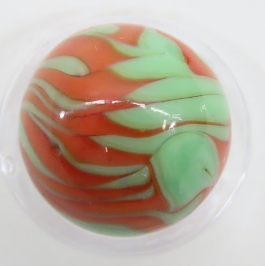 Green & Red Christensen Flame Marble (1 of 7)