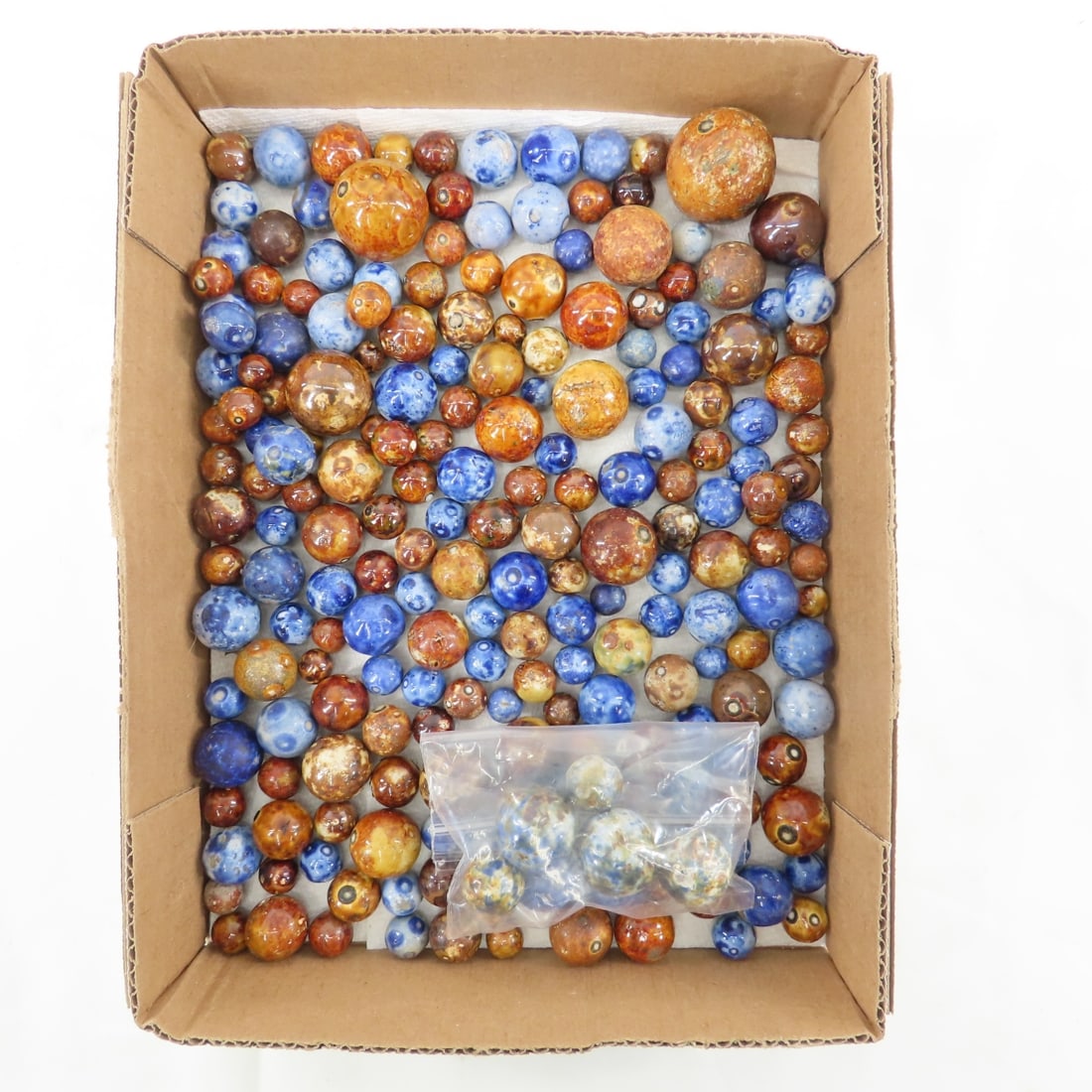 Collection Of Vintage Bennington Marbles (1 of 15)