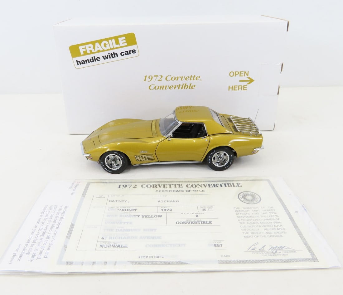 Gmp 1965 Corvette Fastback Die Cast Car W Box